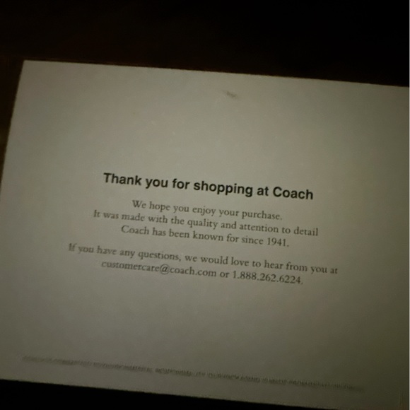 Coach Tabby Mini Handbag Charm Paperclip Link Toggle Bracelet Goldtone NEW - Picture 5 of 7